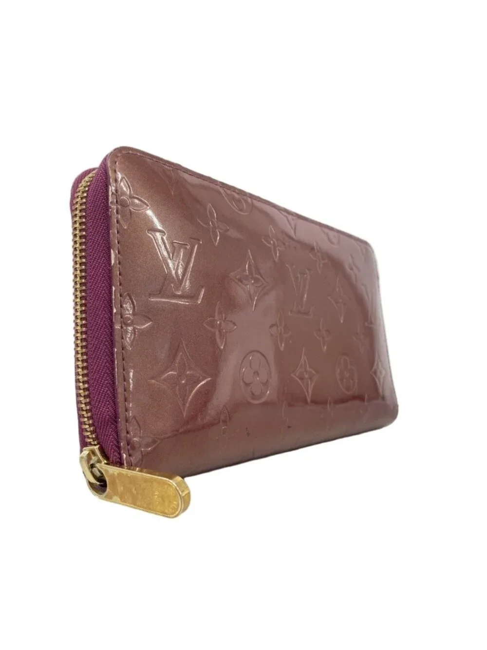 Louis Vuitton Wallet Vernis Zippy Violette - Picture 2 of 10